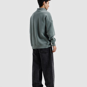 Basic Quarter-Zip Sweatshirt