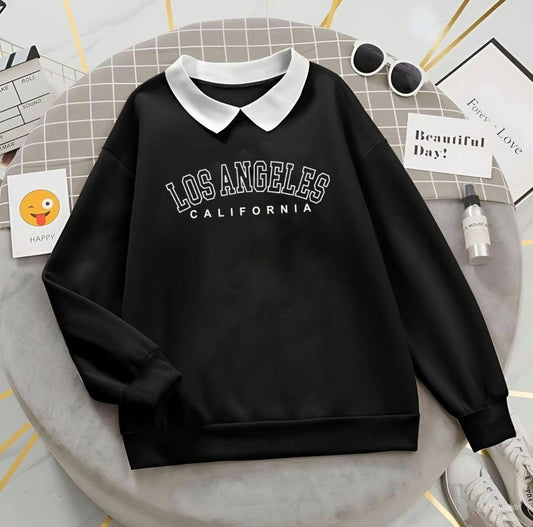 CLASSIC COLLAR SWEATSHIRT LOSS ANGELES