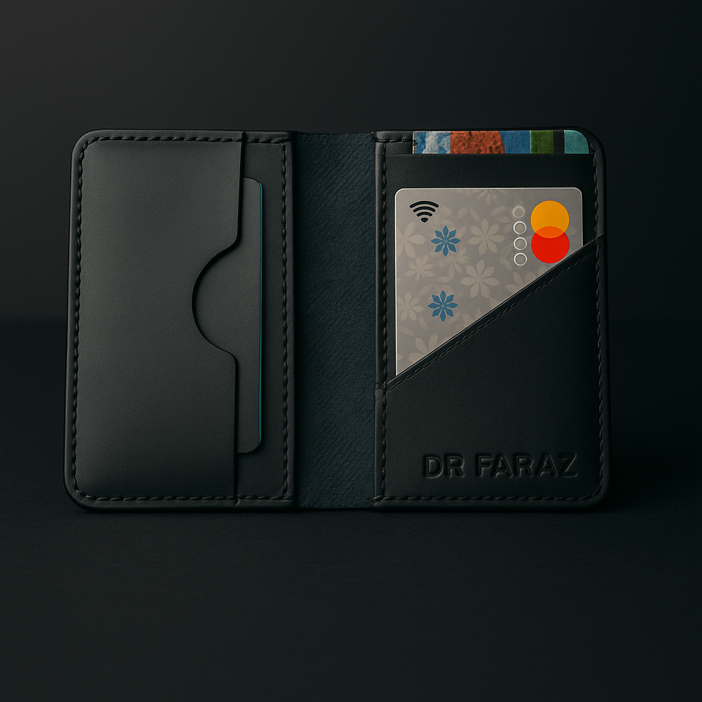 Pure Leather Slimfold Wallet