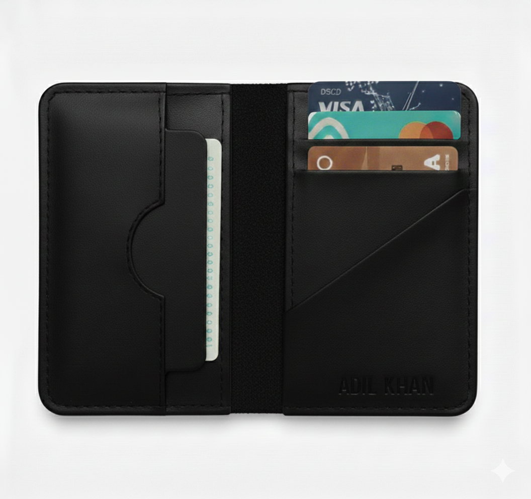 Pure Leather Slimfold Wallet