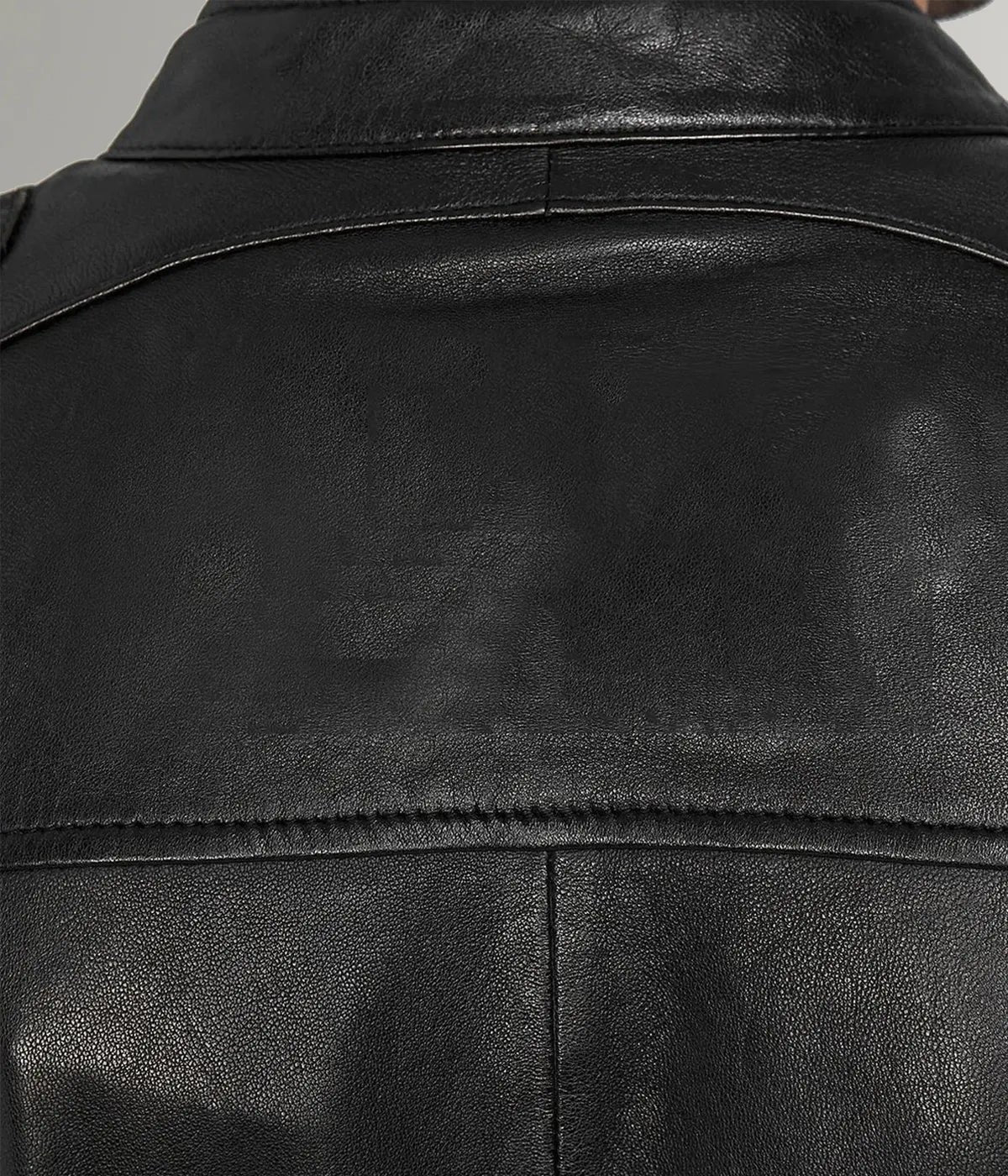 Nightfall | Men's Diamond Quilted Black Leather Biker Jacket