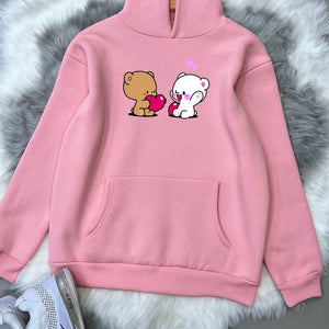 Pink Hoodie Pair