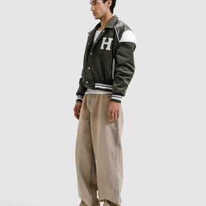 Corduroy Varsity Jacket