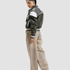 Corduroy Varsity Jacket