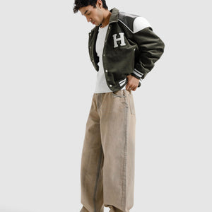 Corduroy Varsity Jacket