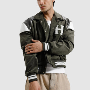 Corduroy Varsity Jacket