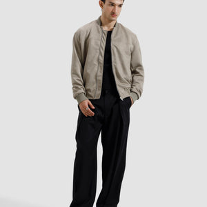 Suede   Varsity   Jacket