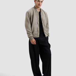 Suede   Varsity   Jacket