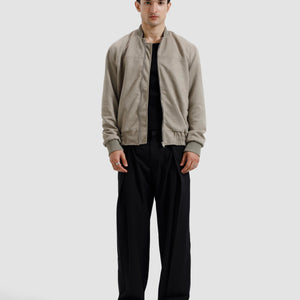 Suede   Varsity   Jacket